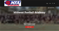 Desktop Screenshot of midwestfootballacademy.com