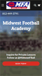 Mobile Screenshot of midwestfootballacademy.com